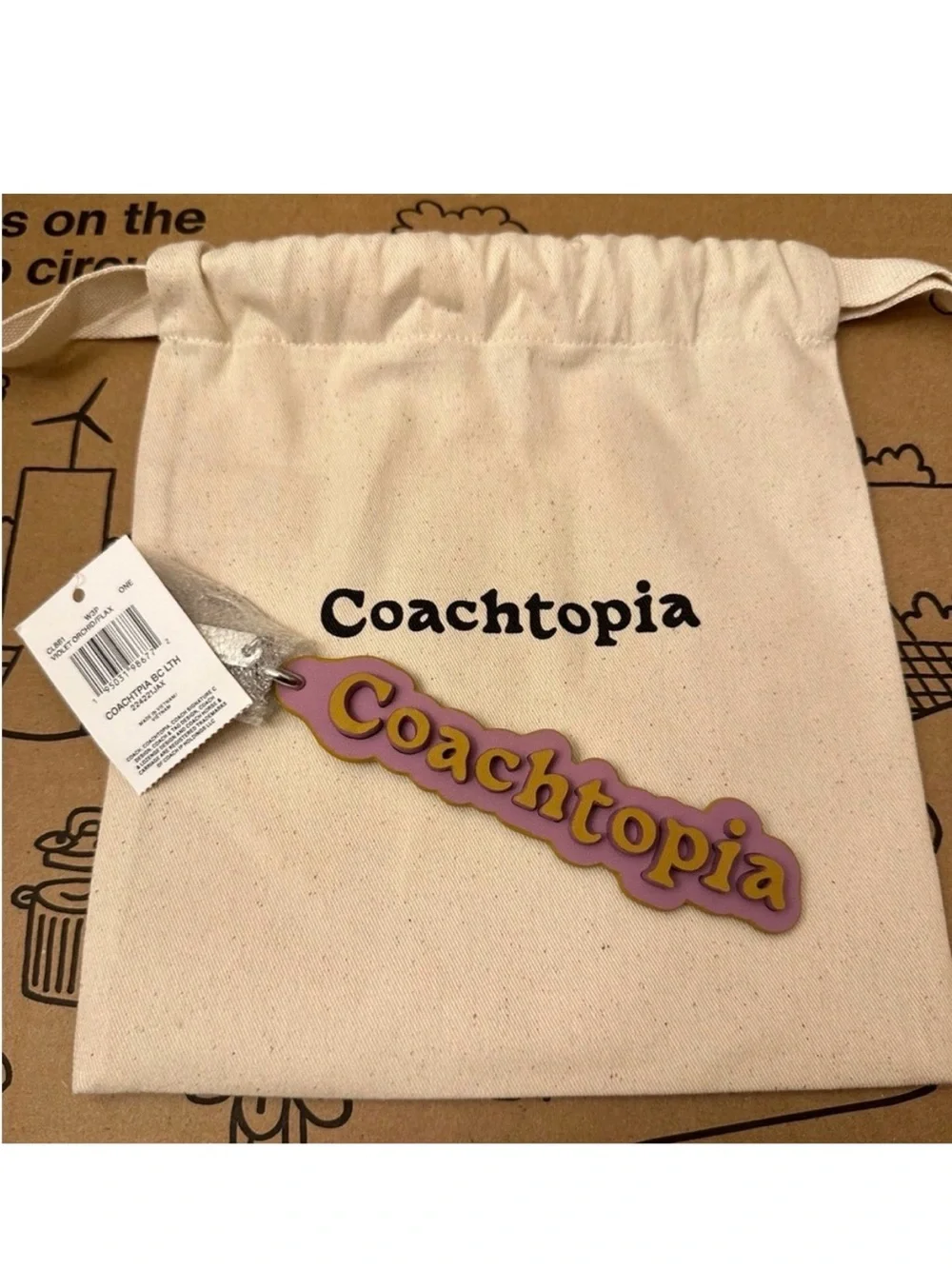 ❤️❤️❤️Coachtopia Bag charm❤️❤️❤️